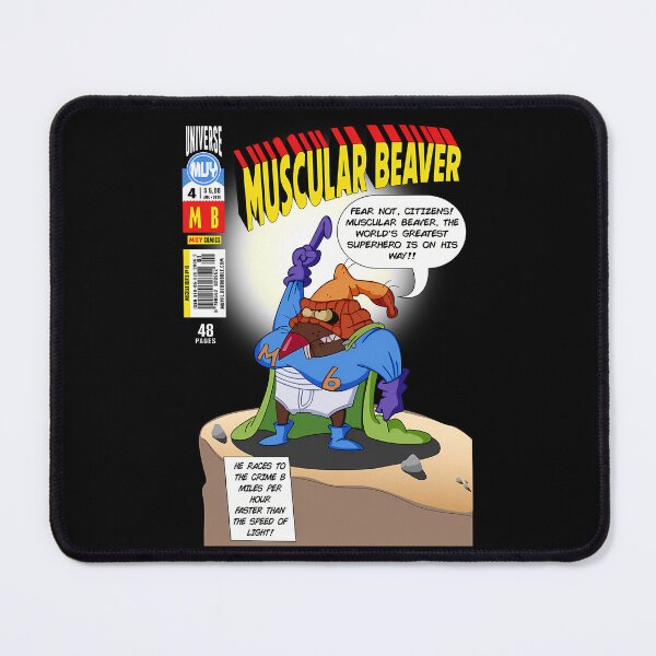 Item preview, Muscular Beaver Comic designed and sold by NyaBecke.