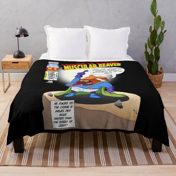Item preview, Muscular Beaver Comic designed and sold by NyaBecke.