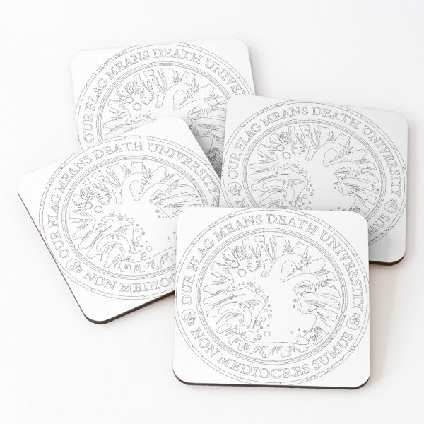 Item preview, Ofmd University Seal White_1 designed and sold by comeoutlunita.
