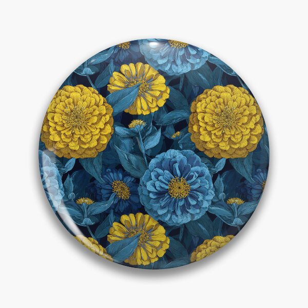 Item preview, Elegant Zinnia Texture  - Botanical Garden Pattern - Mothers Day Ideas designed and sold by RoyalStarsPatts.