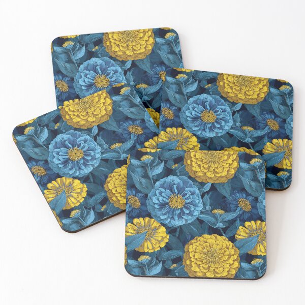 Item preview, Elegant Zinnia Texture  - Botanical Garden Pattern - Mothers Day Ideas designed and sold by RoyalStarsPatts.