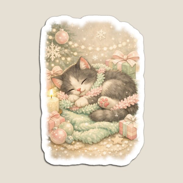 Item preview, Mint Dreams — Cozy Cat designed and sold by ANNART1602.