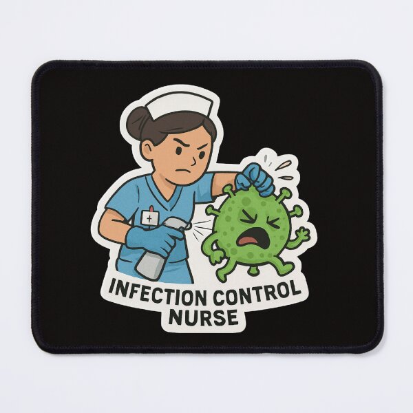 Item preview, Infection Control Nurse, Healthcare Worker Hero Design designed and sold by TeeCraftTeeCo.