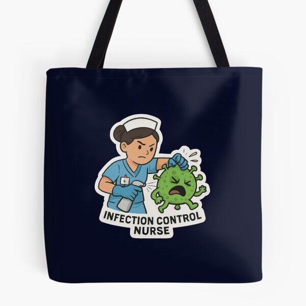 Item preview, Infection Control Nurse, Healthcare Worker Hero Design designed and sold by TeeCraftTeeCo.