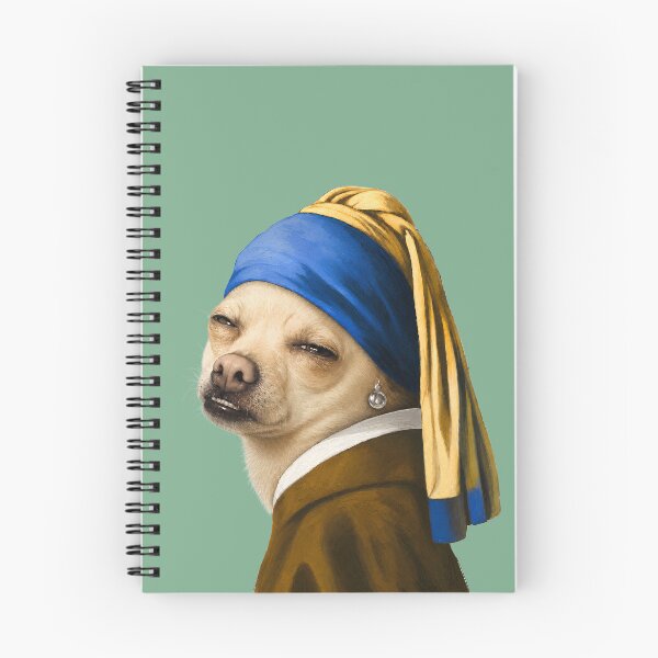 Item preview, ¿Yo? Chihuahua con un pendiente de perla designed and sold by AtlasMuseum.