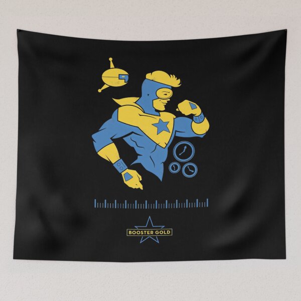 Item preview, Booster Gold - Dc Superhero Profiles designed and sold by NyaBecke.