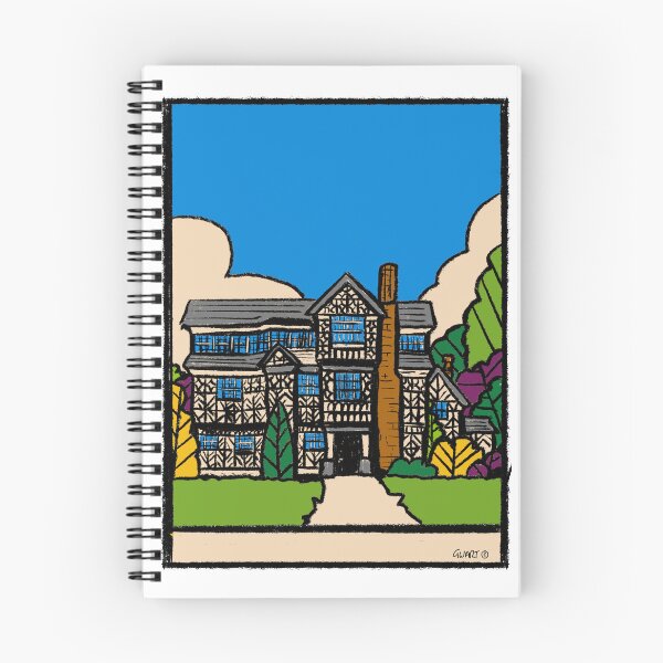Item preview, Little Moreton Hall Original British Landmark Art | GWART designed and sold by GWARTGB.