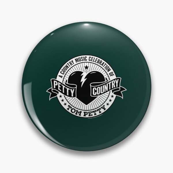 Item preview, Petty Country Music Celebration Badge designed and sold by CamarenaBat.