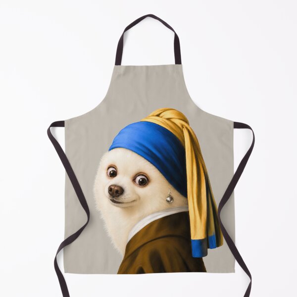 Item preview, Girl with a Pearl Earring Pomeranian designed and sold by AtlasMuseum.