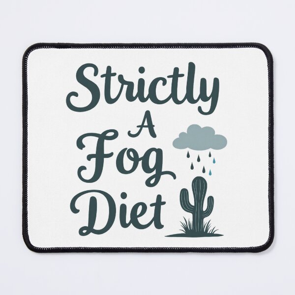 Item preview, Funny cactus that is strictly on a fog diet designed and sold by Prints by Mat.