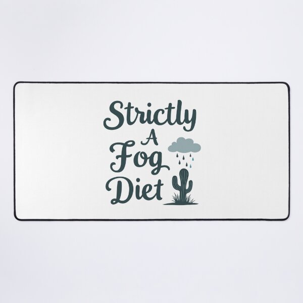 Item preview, Funny cactus that is strictly on a fog diet designed and sold by Prints by Mat.