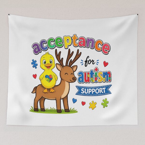 Item preview, Duck and a Deer designed and sold by Mother Daughter Drawings .