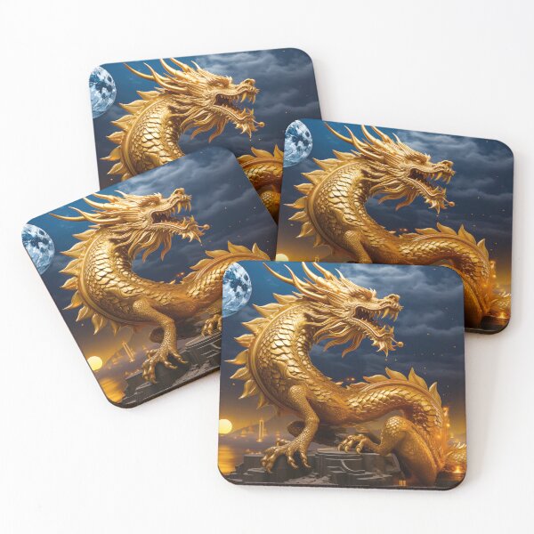 Item preview, Majestic Golden Dragon designed and sold by GraffiTimi.