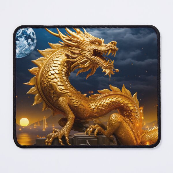 Item preview, Majestic Golden Dragon designed and sold by GraffiTimi.