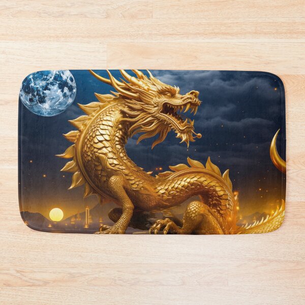 Item preview, Majestic Golden Dragon designed and sold by GraffiTimi.