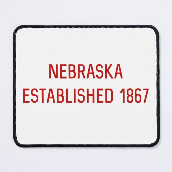 Item preview, NEBRASKA ESTABLISHED 1867 designed and sold by binmaster3000.