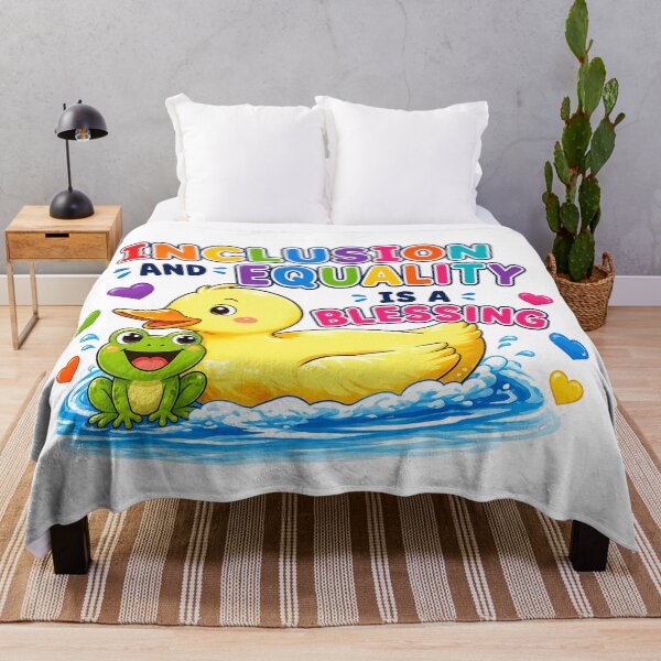 Item preview, Duck and a Frog designed and sold by Mother Daughter Drawings .