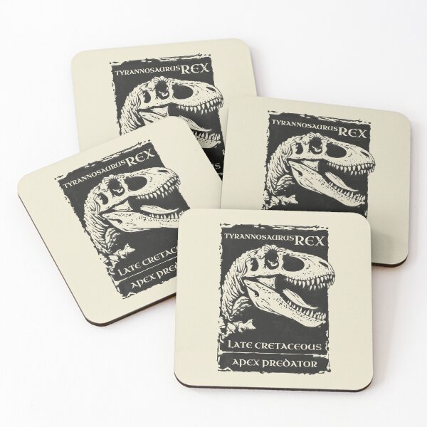 Item preview, Tyrannosaurus Rex Skull - Vintage Linocut Paleontology T-Rex designed and sold by cyareq.