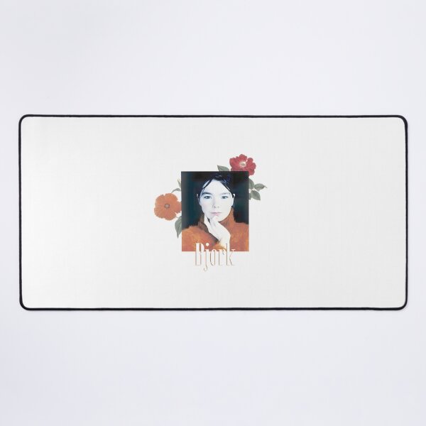 Item preview, Bjork Floral Portrait designed and sold by ChristelCondie1.