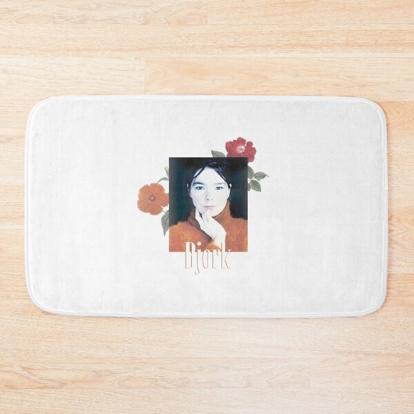 Item preview, Bjork Floral Portrait designed and sold by ChristelCondie1.