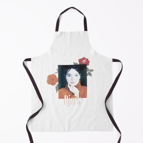Item preview, Bjork Floral Portrait designed and sold by ChristelCondie1.