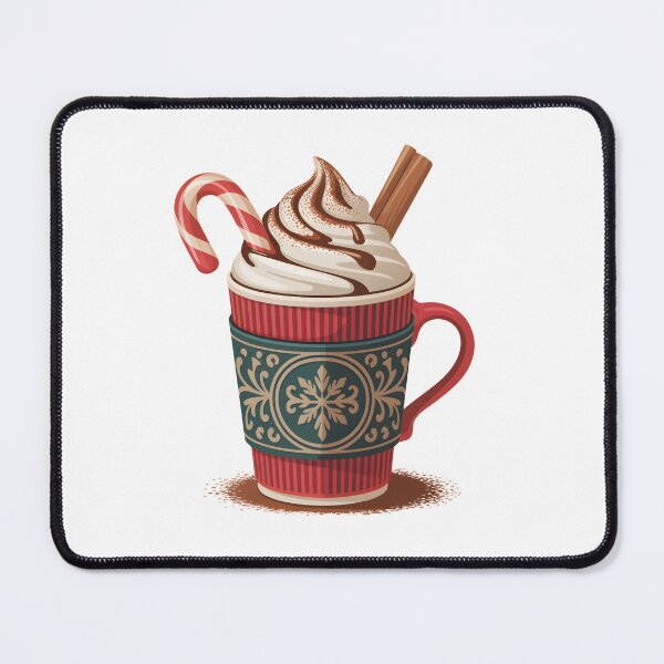 Item preview, Cozy Christmas Hot Cocoa Lover Shirt, Winter Coffee Shop Vibes designed and sold by Raw Tigers.