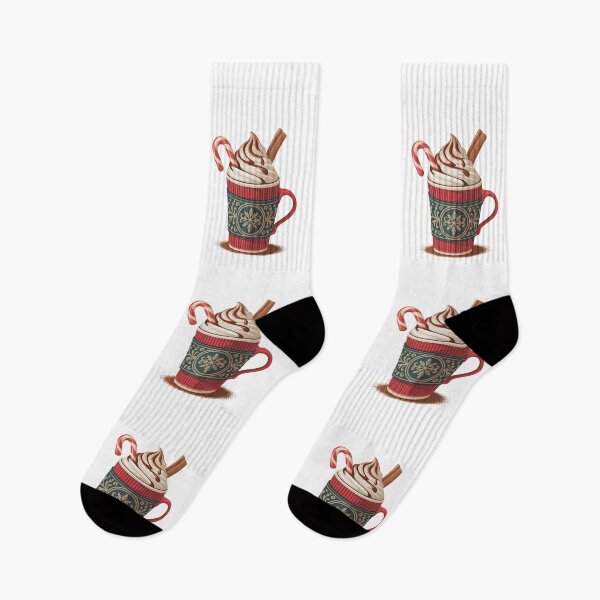 Item preview, Cozy Christmas Hot Cocoa Lover Shirt, Winter Coffee Shop Vibes designed and sold by Raw Tigers.
