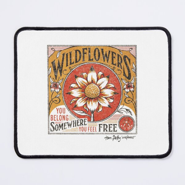 Item preview, Tom Petty Wildflowers Vintage Crest designed and sold by CamarenaBat.