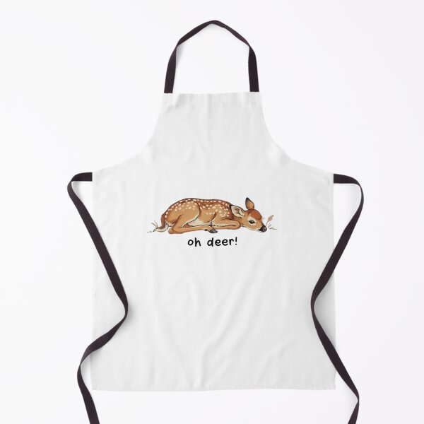 Item preview, Oh Deer Funny Fawn, Cute Sleeping Deer Pun, Woodland Animal Quote Design designed and sold by Trendvia .