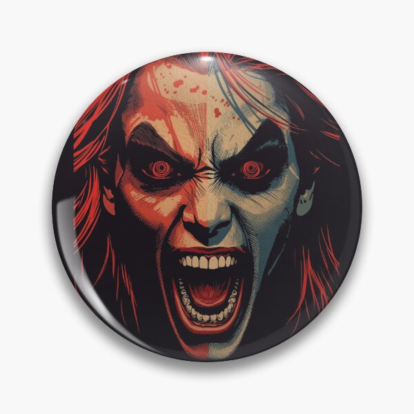 Item preview, Screaming Vampire Anime Comic Graphic designed and sold by ERODED SELF.