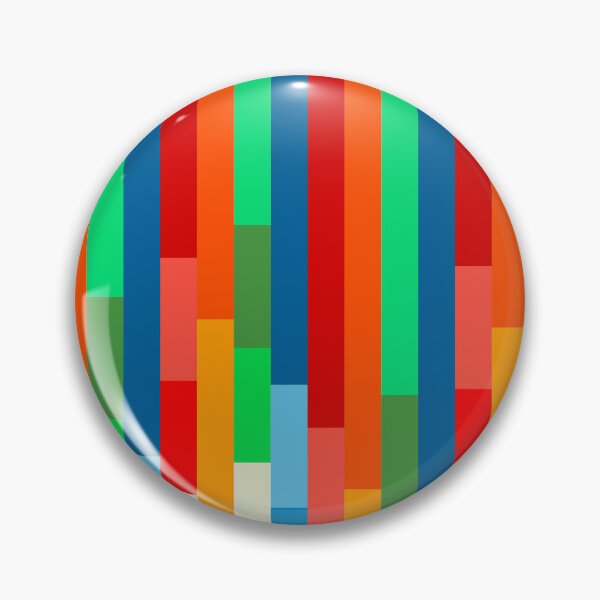 Item preview, Colorful Contemporary Geo Stripe Pattern designed and sold by kierkegaard.