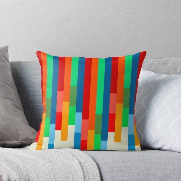 Item preview, Colorful Contemporary Geo Stripe Pattern designed and sold by kierkegaard.