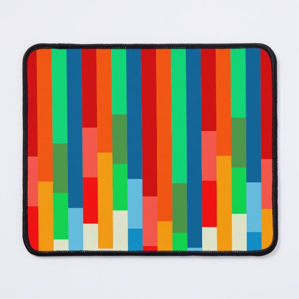 Item preview, Colorful Contemporary Geo Stripe Pattern designed and sold by kierkegaard.