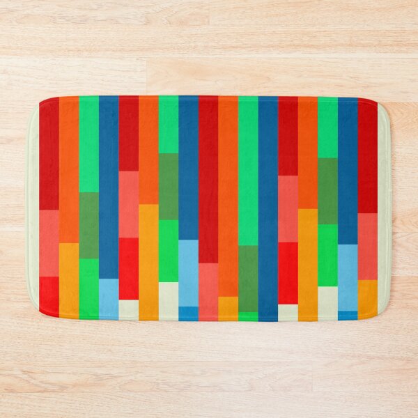 Item preview, Colorful Contemporary Geo Stripe Pattern designed and sold by kierkegaard.