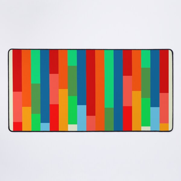 Item preview, Colorful Contemporary Geo Stripe Pattern designed and sold by kierkegaard.