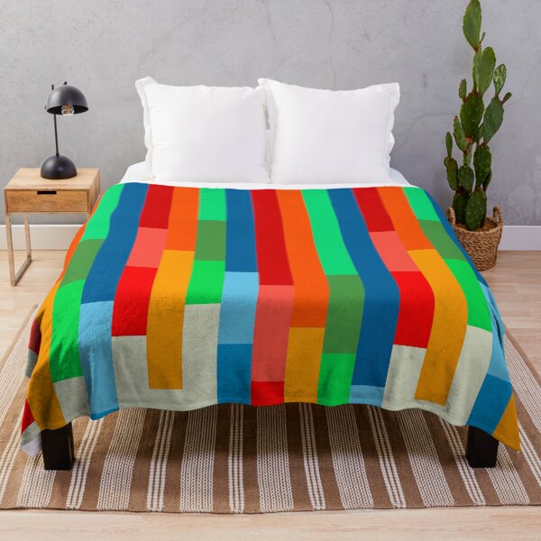 Item preview, Colorful Contemporary Geo Stripe Pattern designed and sold by kierkegaard.