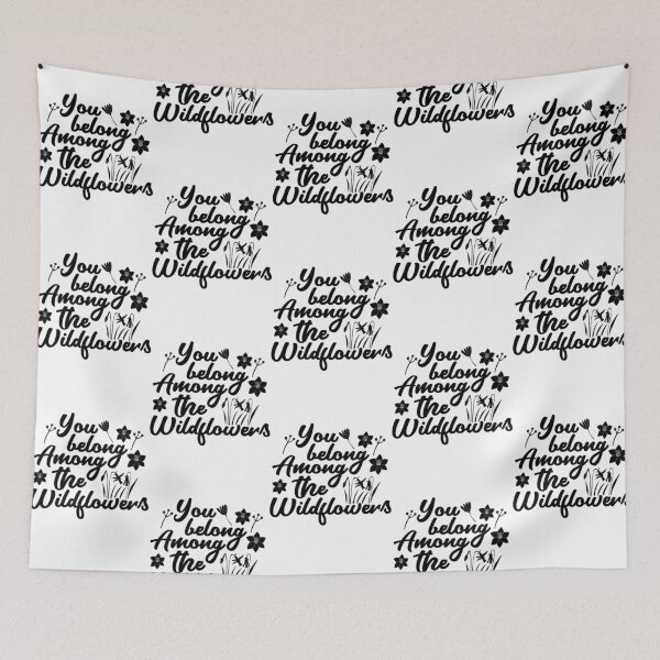 Item preview, You Belong Among Wildflowers Script designed and sold by CamarenaBat.