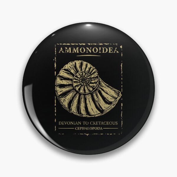 Item preview, Ammonoidea Ammonite Fossil - Vintage Linocut Paleontology designed and sold by cyareq.
