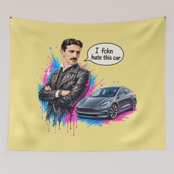 Item preview, Rude Science. Tesla designed and sold by Jolly Bus.
