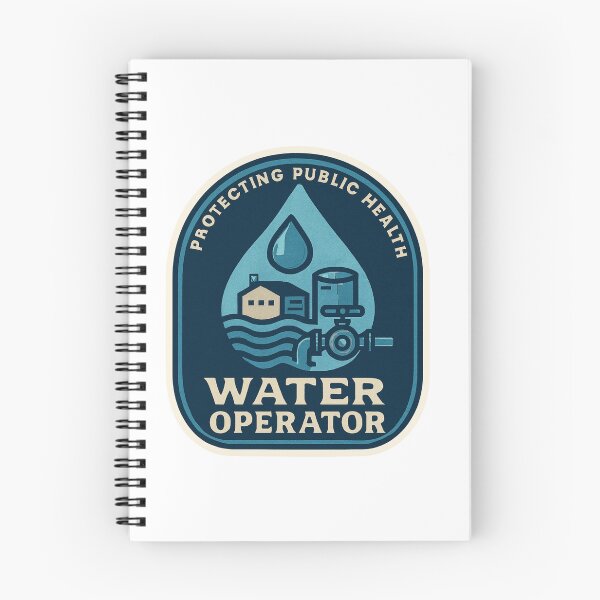 Item preview, Water Treatment Operator Patch Design designed and sold by TeeCraftTeeCo.