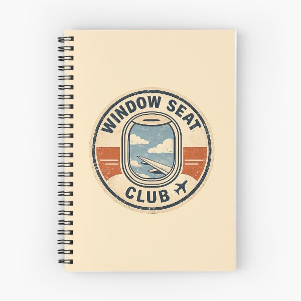 Item preview, Window Seat Club Funny Travel Aviation Official Logo #1 designed and sold by SalahBlt.
