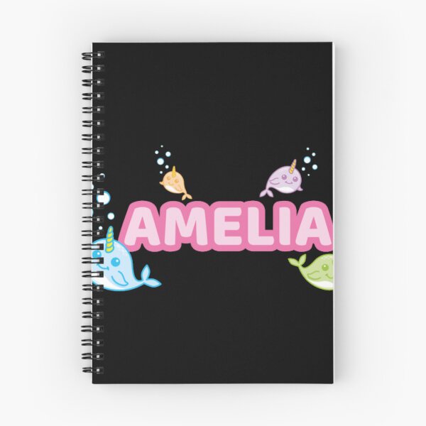 Item preview, Personalised Amelia Narwhal Sea Unicorn Design designed and sold by prwolf.