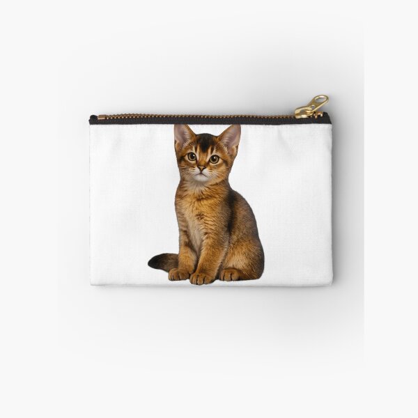 Item preview, Cute Abyssinian Kitten Portrait designed and sold by AmirArtisanVibe.