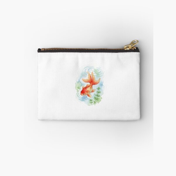 Item preview, Japanese Goldfish Watercolor Sticker | Kingyo Pond Summer Art designed and sold by asumintjapan1.