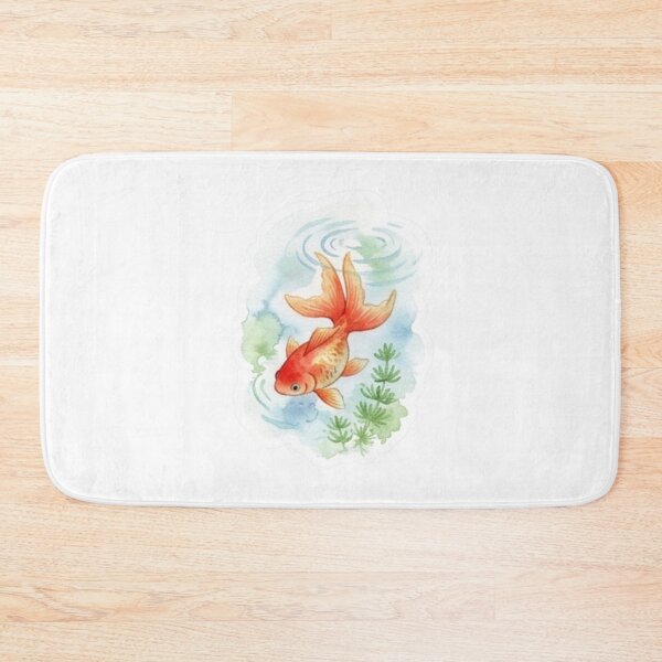 Item preview, Japanese Goldfish Watercolor Sticker | Kingyo Pond Summer Art designed and sold by asumintjapan1.