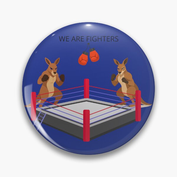 Item preview, Boxing Kangaroos Face-Off designed and sold by DidiDesignShop.