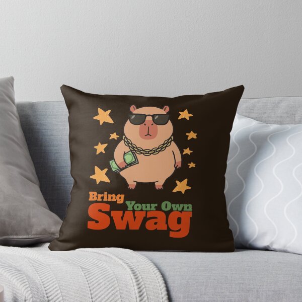 Item preview, Bring Your Own Swag Capybara designed and sold by monika-arthing.
