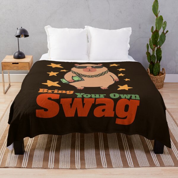 Item preview, Bring Your Own Swag Capybara designed and sold by monika-arthing.