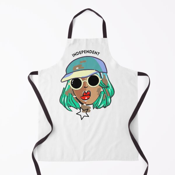 Item preview, Independent Woman – Bold Colorful Portrait designed and sold by baskamade.