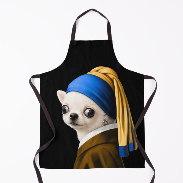 Item preview, Wide-Eyed Pup with a Pearl Earring designed and sold by AtlasMuseum.